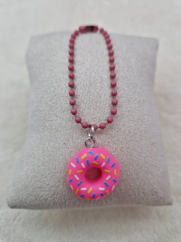 DONUTS ROSE FONCE