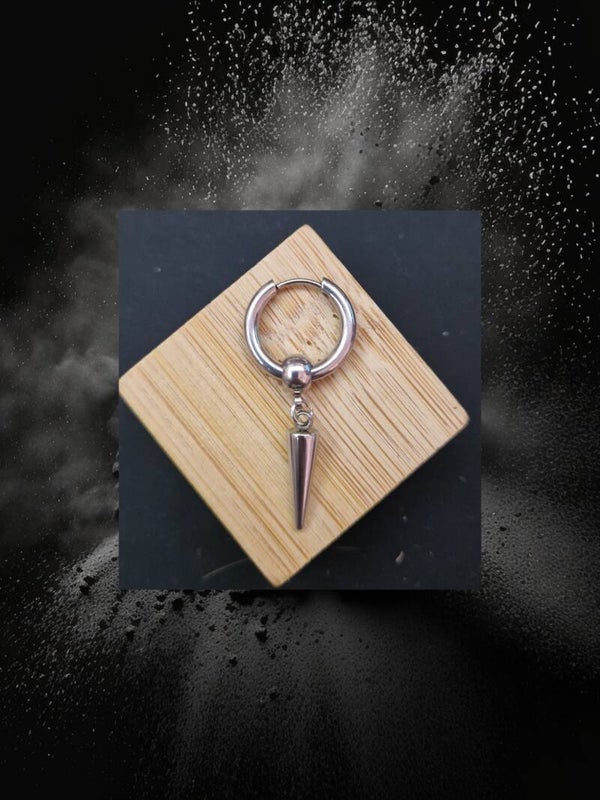 B.OREILLE GEOMETRIQUE ARGENT