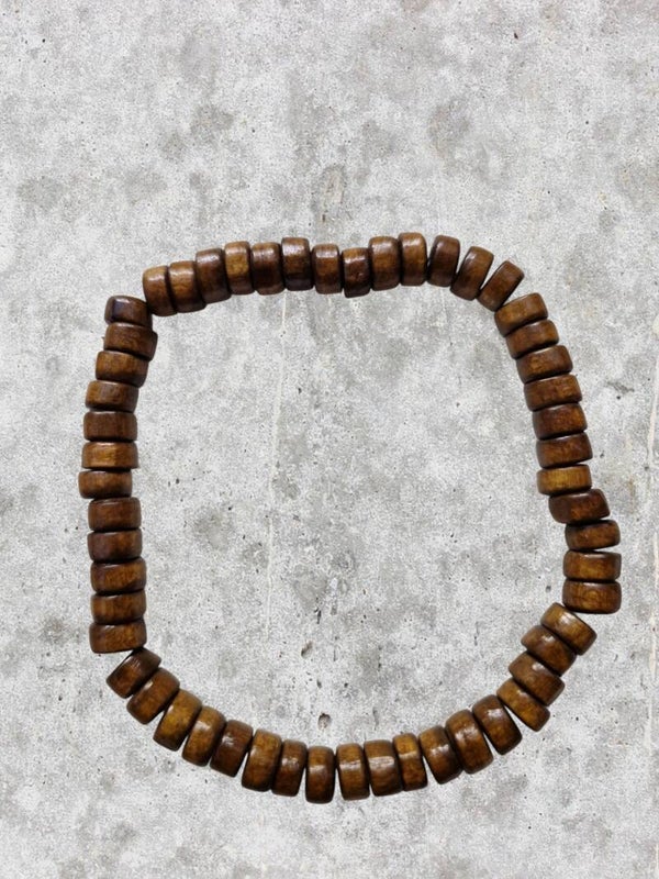 BRACELET BOIS MARRON
