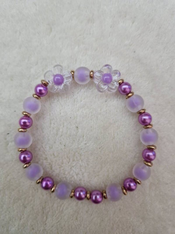 BRACELET PERLE VIOLET