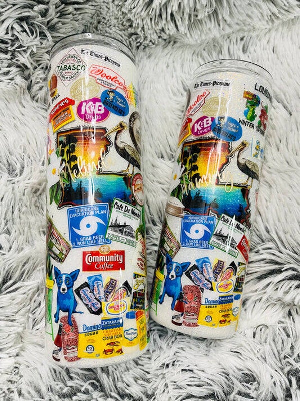 LA COLLAGE TUMBLER 20oz