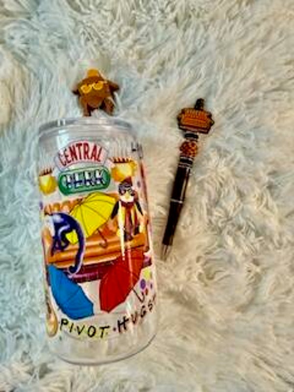 16oz Snowglobe Tumbler Christmas Set w/shirt