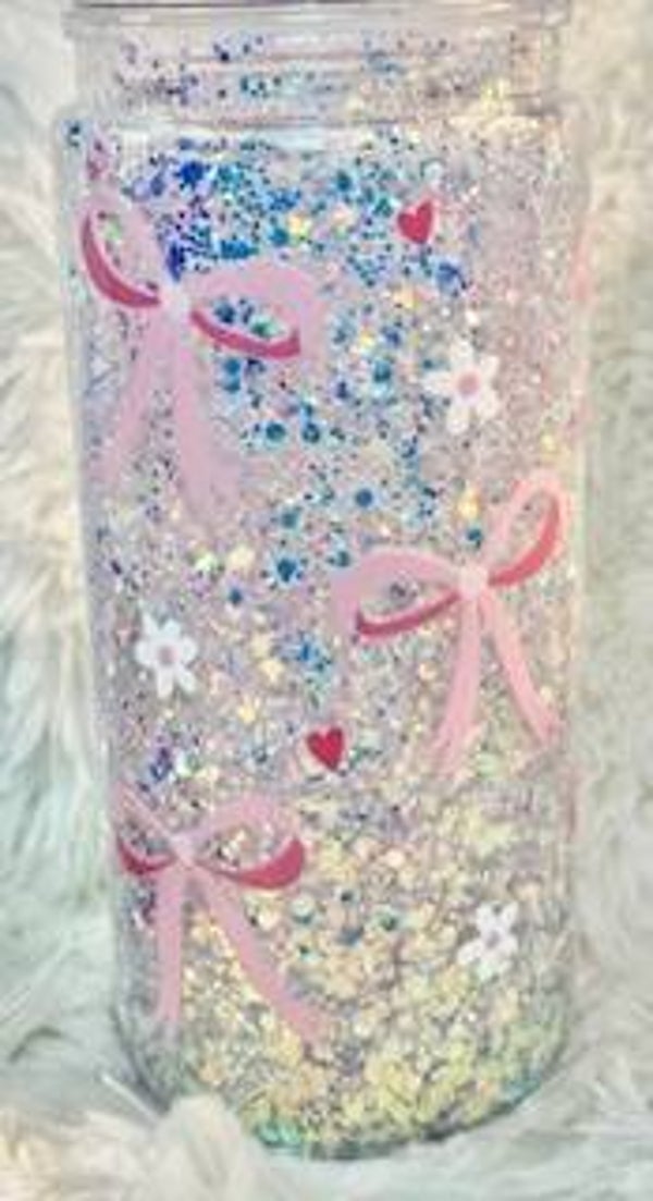 20oz Custom Snowglobe Tumbler