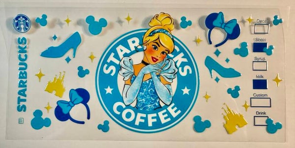 UV DTF-CUP WRAPS - ONLY FOR SALE WITH CUSTOM SNOWGLOBE TUMBLER