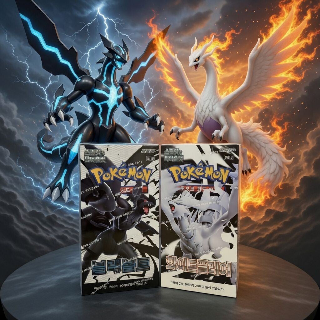 Black Bolt & White Flare boxset - Koreaans
