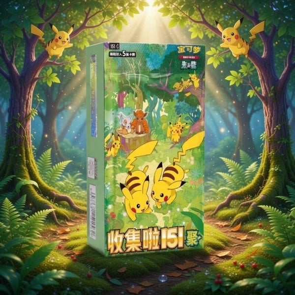 Pokémon TCG Collect 151C Gathering 4.0 - Slim Booster Box - Simplified Chinese
