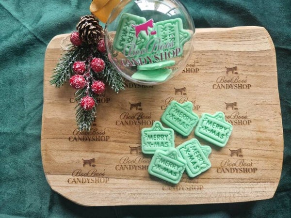 Kerstbal trainers merry christmas