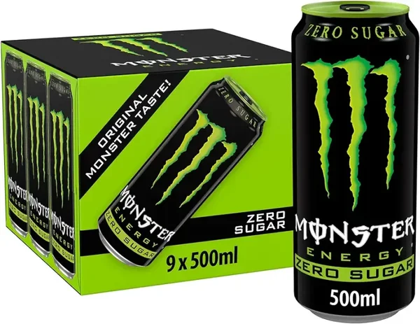 Monster Energy Zero 9 x 500ml