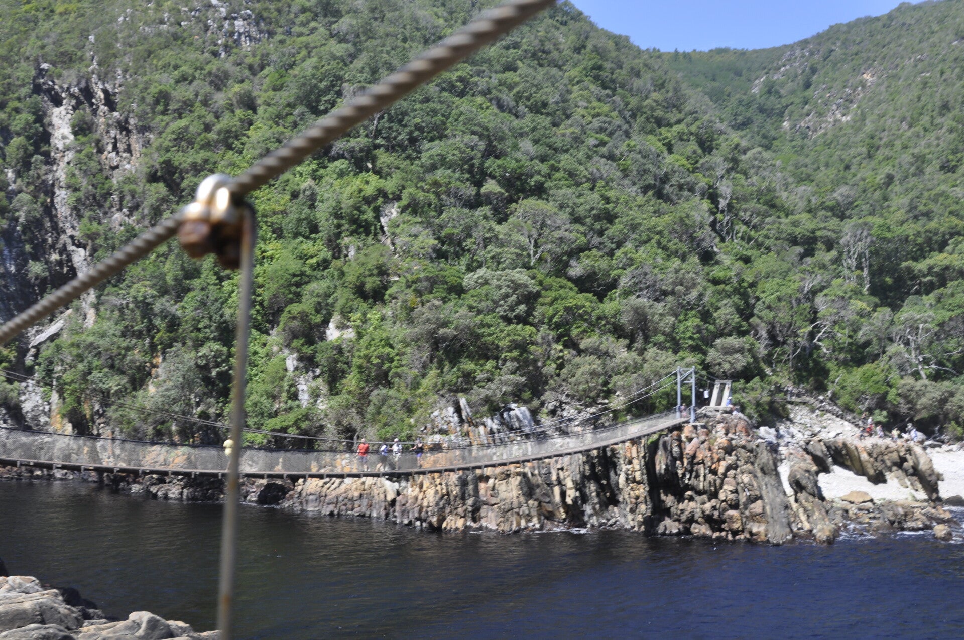 Hängebrücke Storms River Mouth