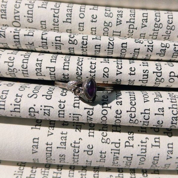 Ring M57 Amethist 925 Sterling Zilver