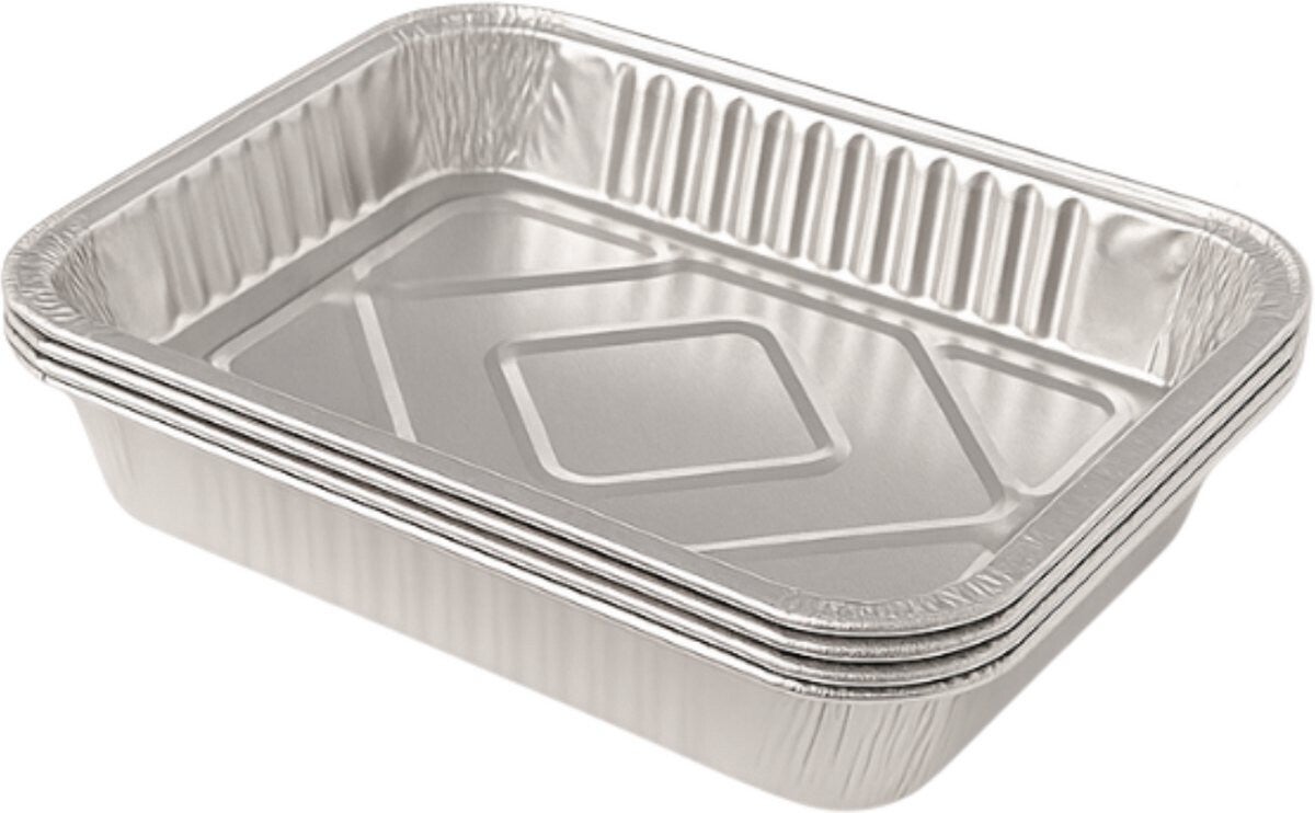 Aluminiumbakje 850 - 100 stuks