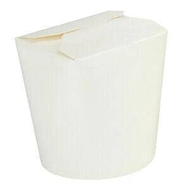 Wok to Go beker 26oz 750ml Wit