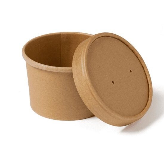 100x inclusief deksel 350ml Soepbeker KRAFT