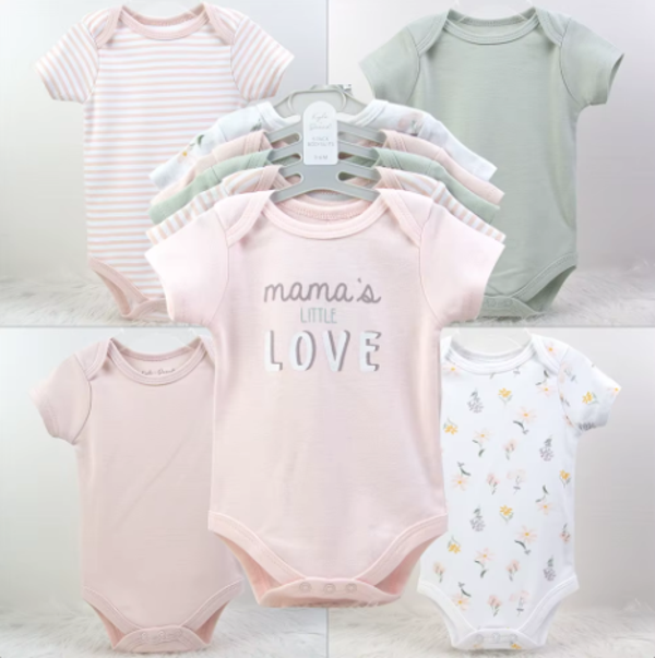 Combinaison 100% coton infantile pyjamas nouveau-né cinq pièces