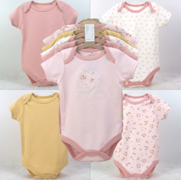 Combinaison 100% coton infantile pyjamas nouveau-né cinq pièces