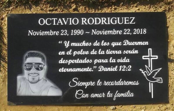 28x16 Ground Headstone