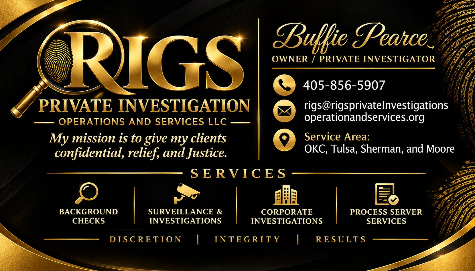 RIGS Private Investigations Operation And Services LLC