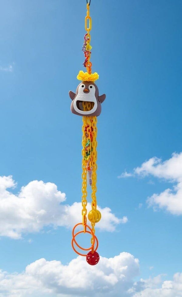 PEGGY PENGUIN TRIPLE PULLEY TOY