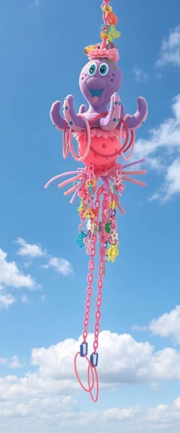 OZZY OCTYPUS PULLEY TOY