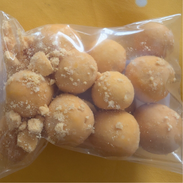 QUAIL EGG YOLK BALLS