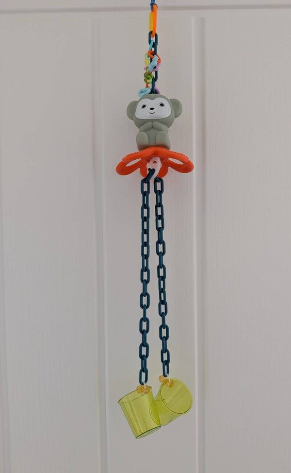 CHARMED ANIMAL PULLEY TOY #44