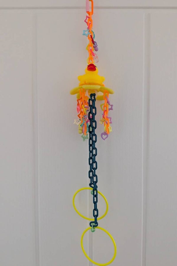 CHARMED DUCK PULLEY TOY #41