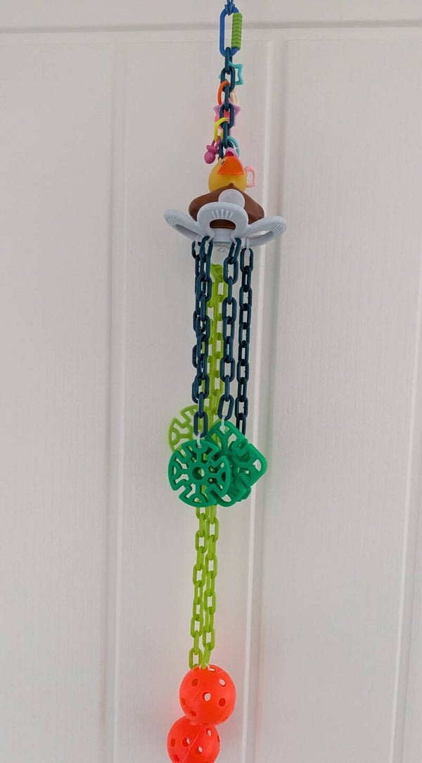 CHARMED DUCK PULLEY TOY #38