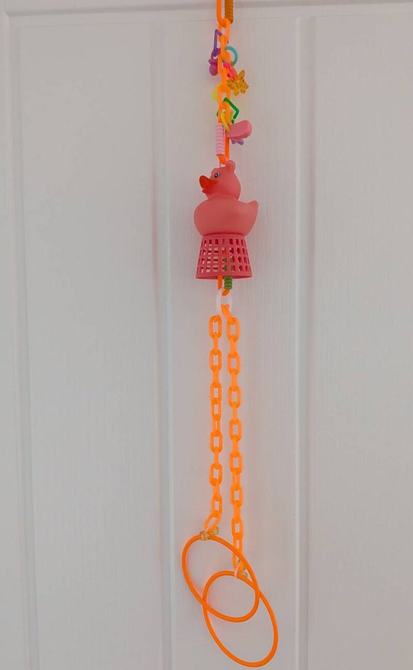 CHARMED DUCK PULLEY TOY #37