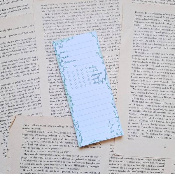 Review notitieblokje groen