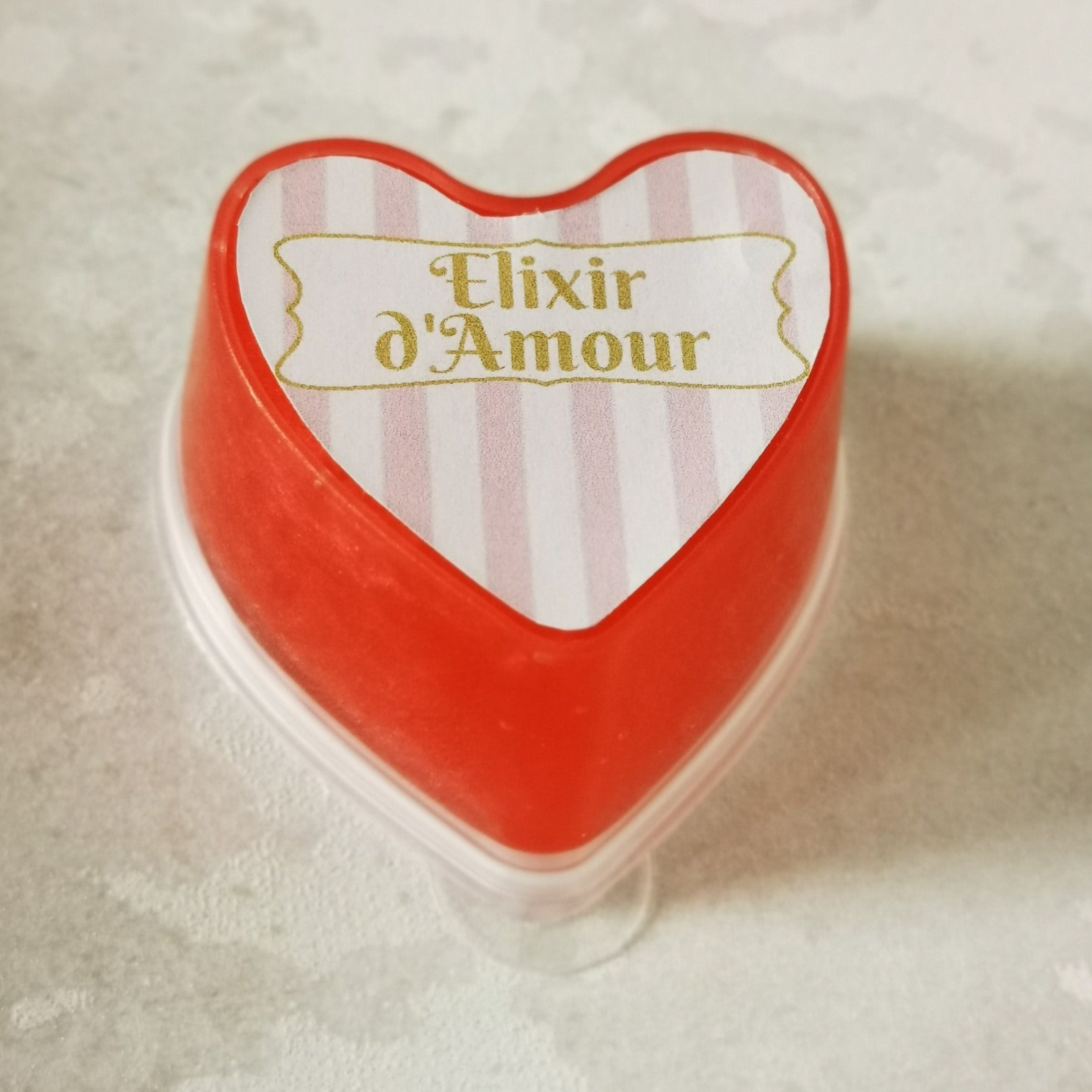 Fondant gelée parfumé - Élixir d'Amour