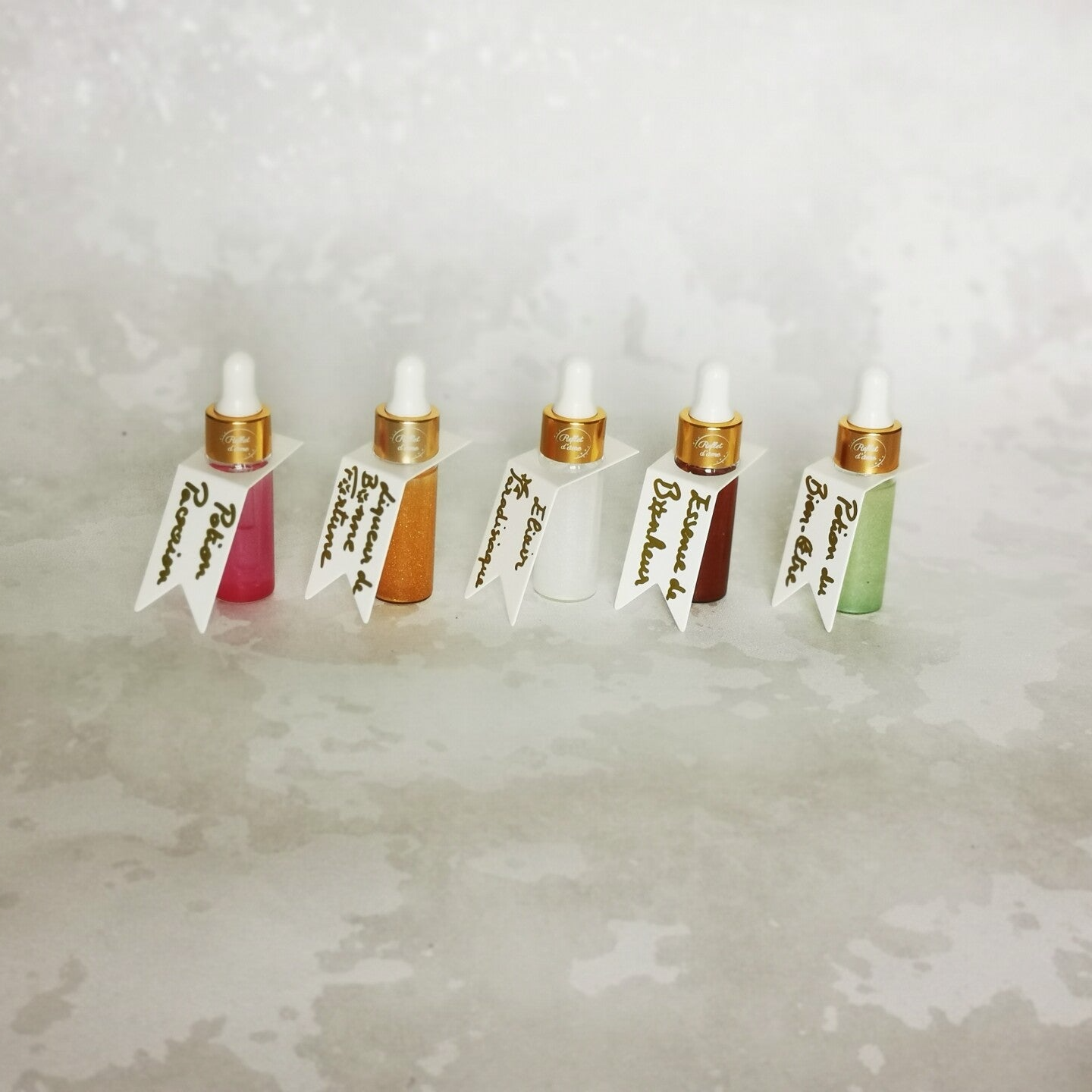 Coffret Mini Fioles Fondants Liquides Parfumés