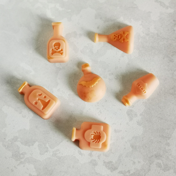 Fondants solides parfumés Potion orangé pastel