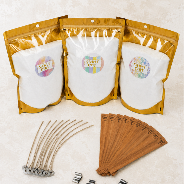 Sable Cire blanche naturelle sans parfum