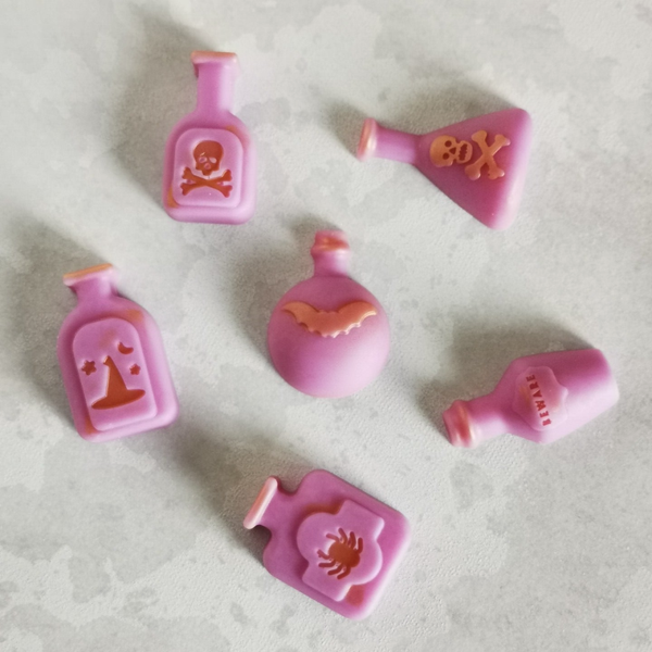 Fondants solides parfumés Potion rosé violine
