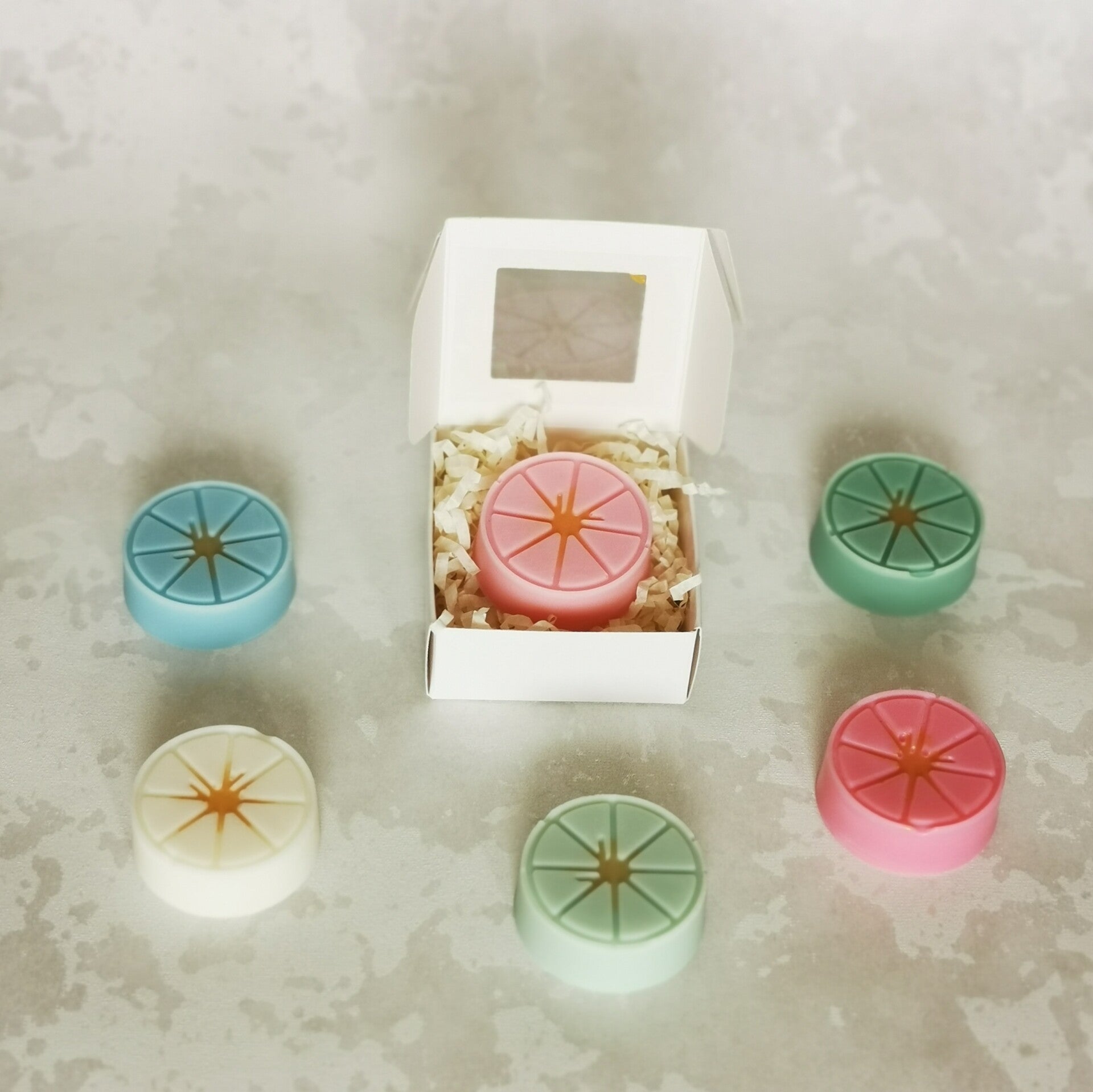Fondants solides parfumés 1 petite tranche d'agrume
