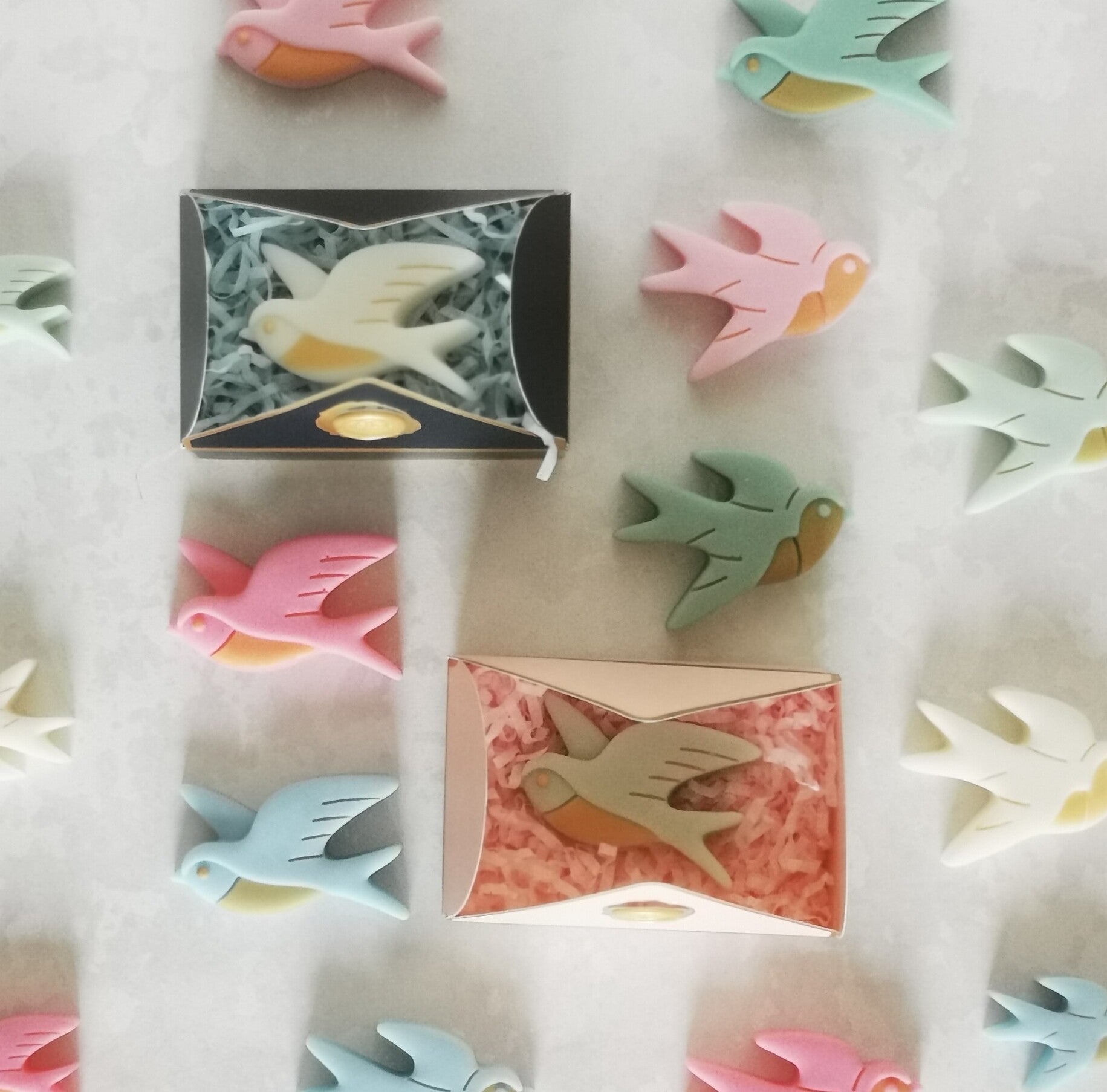 Fondants solides parfumés 1 grand oiseau