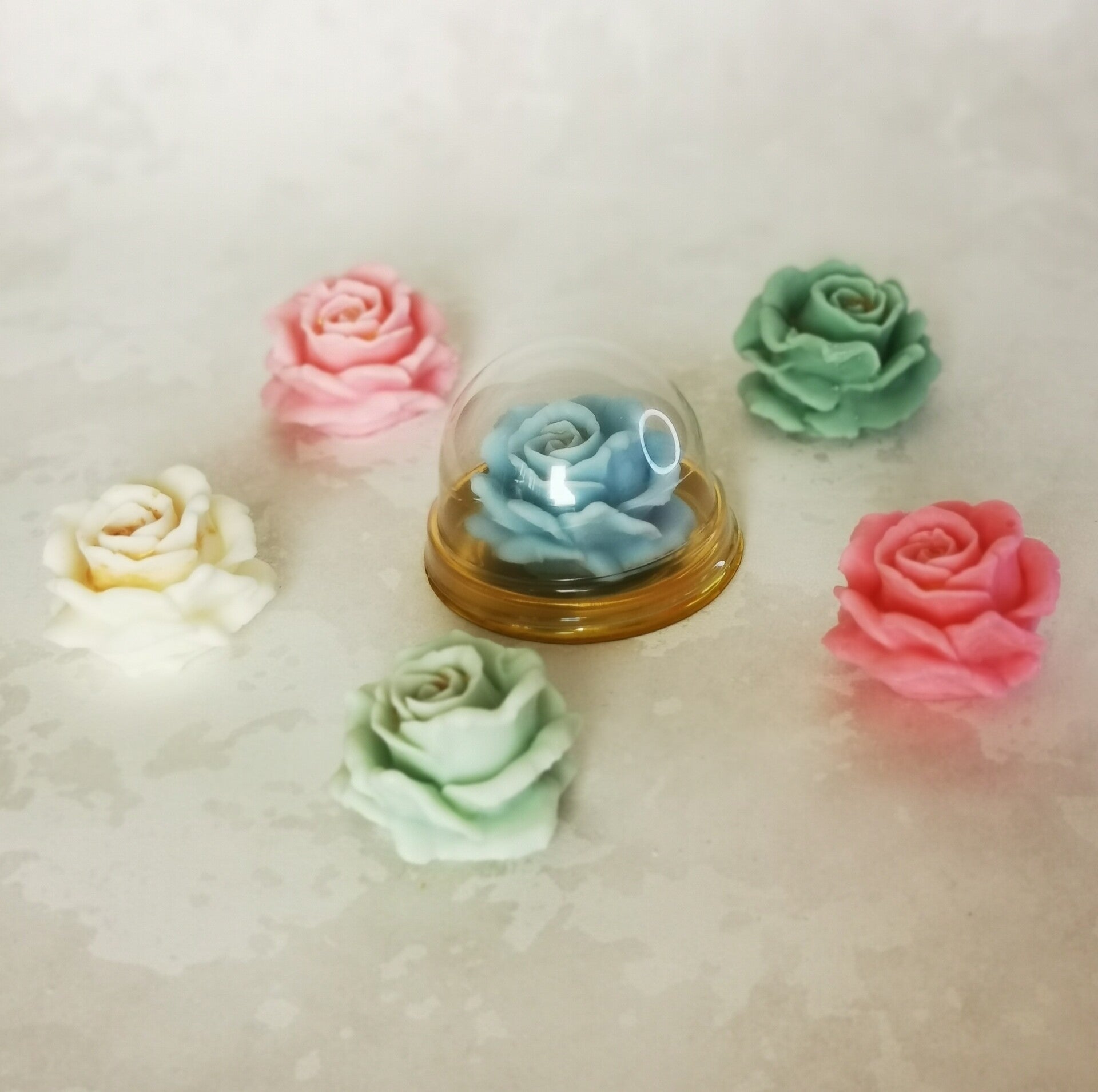 Fondants solides parfumés 1 petite rose