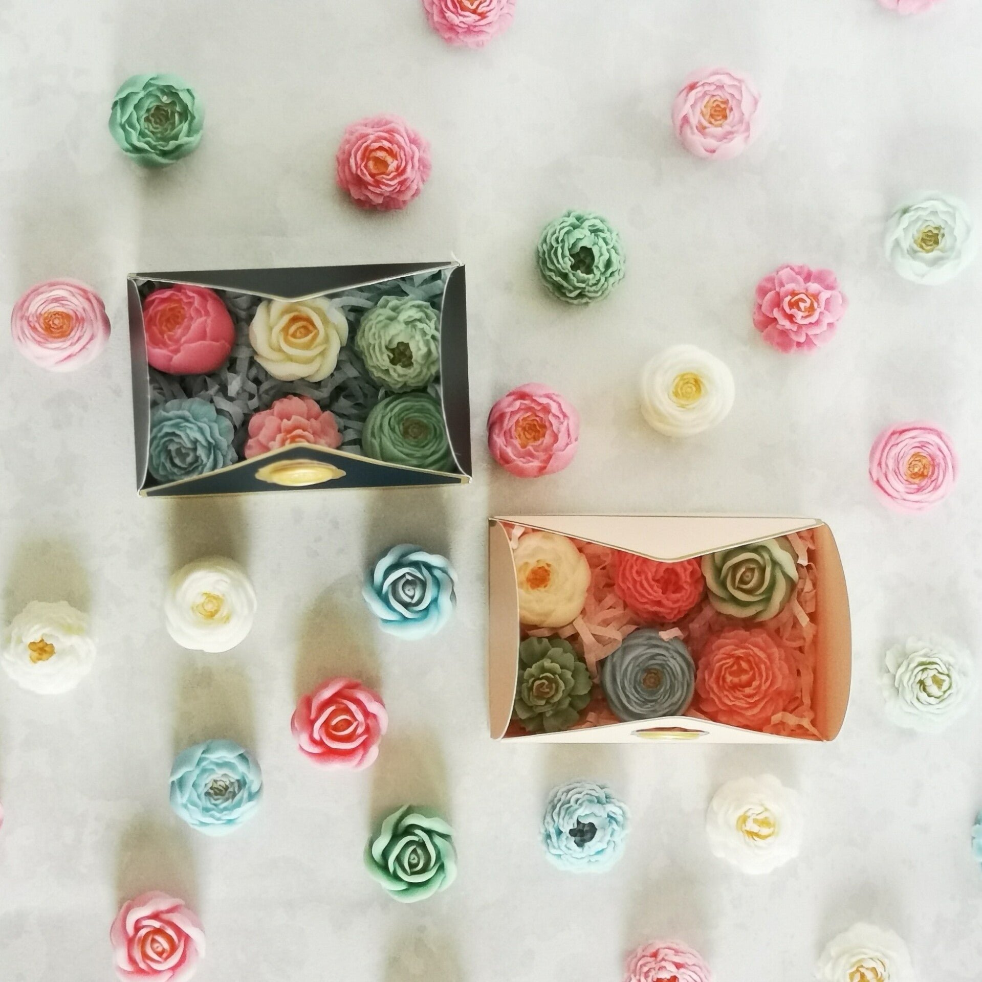 Fondants solides parfumés 6 petites fleurs