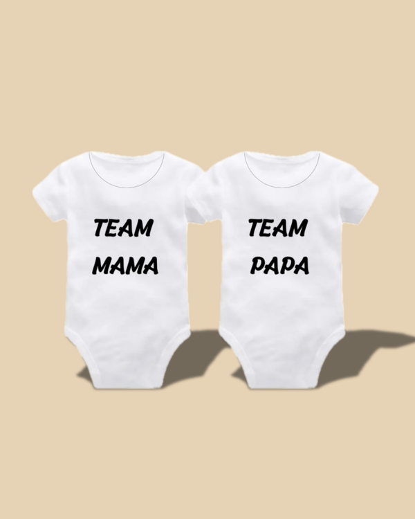 Baby Body - Team Mama / Team Papa