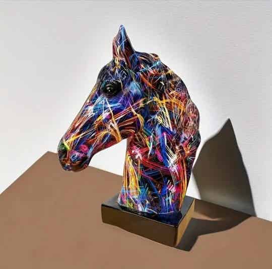 Art deco cavallo busto