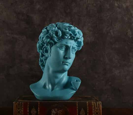 Statua David di donatello busto 22cm