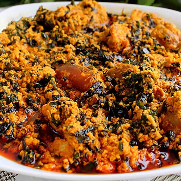 Efo Elegusi With Assorted Meats