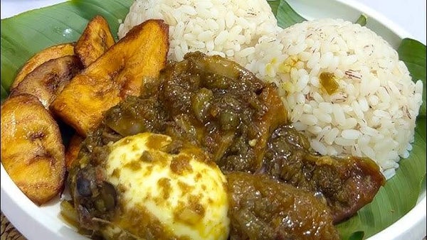 White Rice with Ayamase(Sauce)