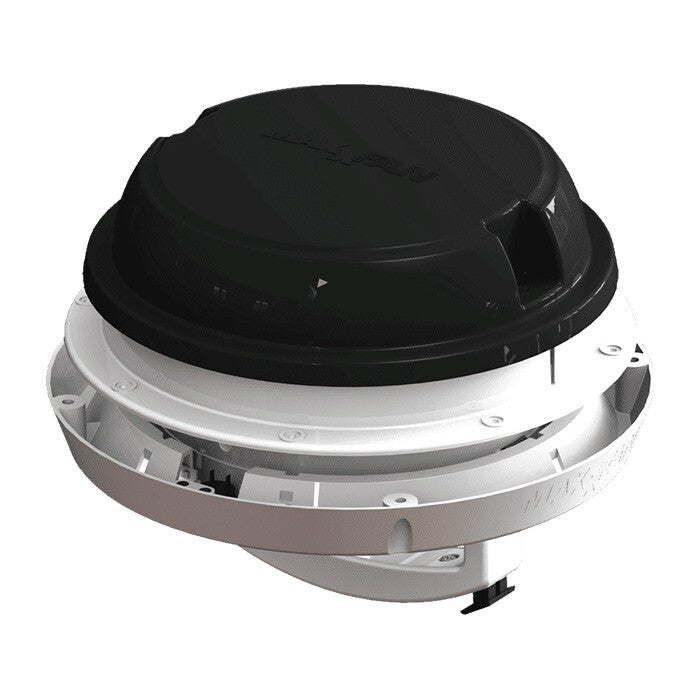 MaxxAir MaxxDome zwart compacte dakventilator