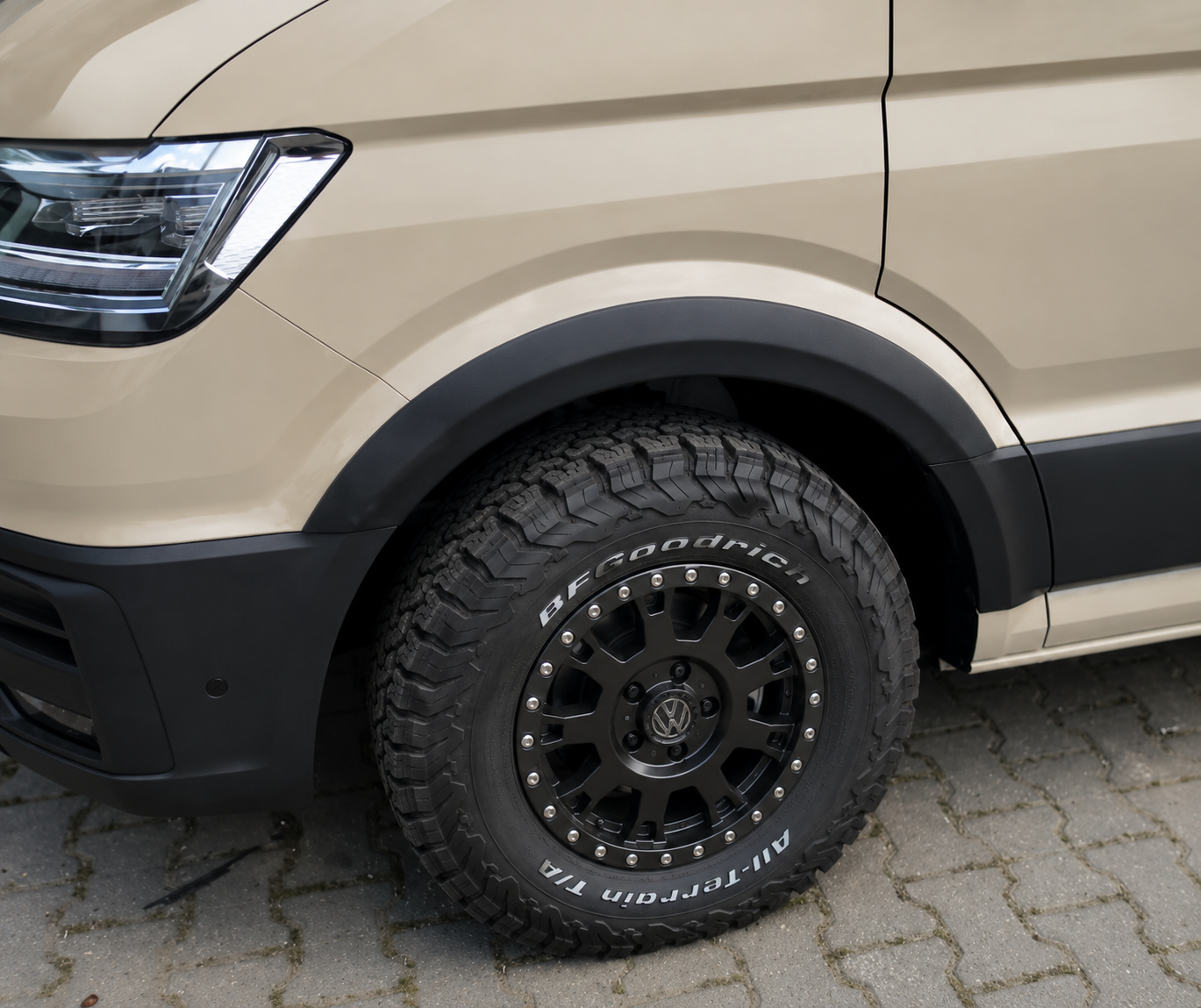 Spatbordverbreders – MAN TGE / VW Crafter 2017 – Later