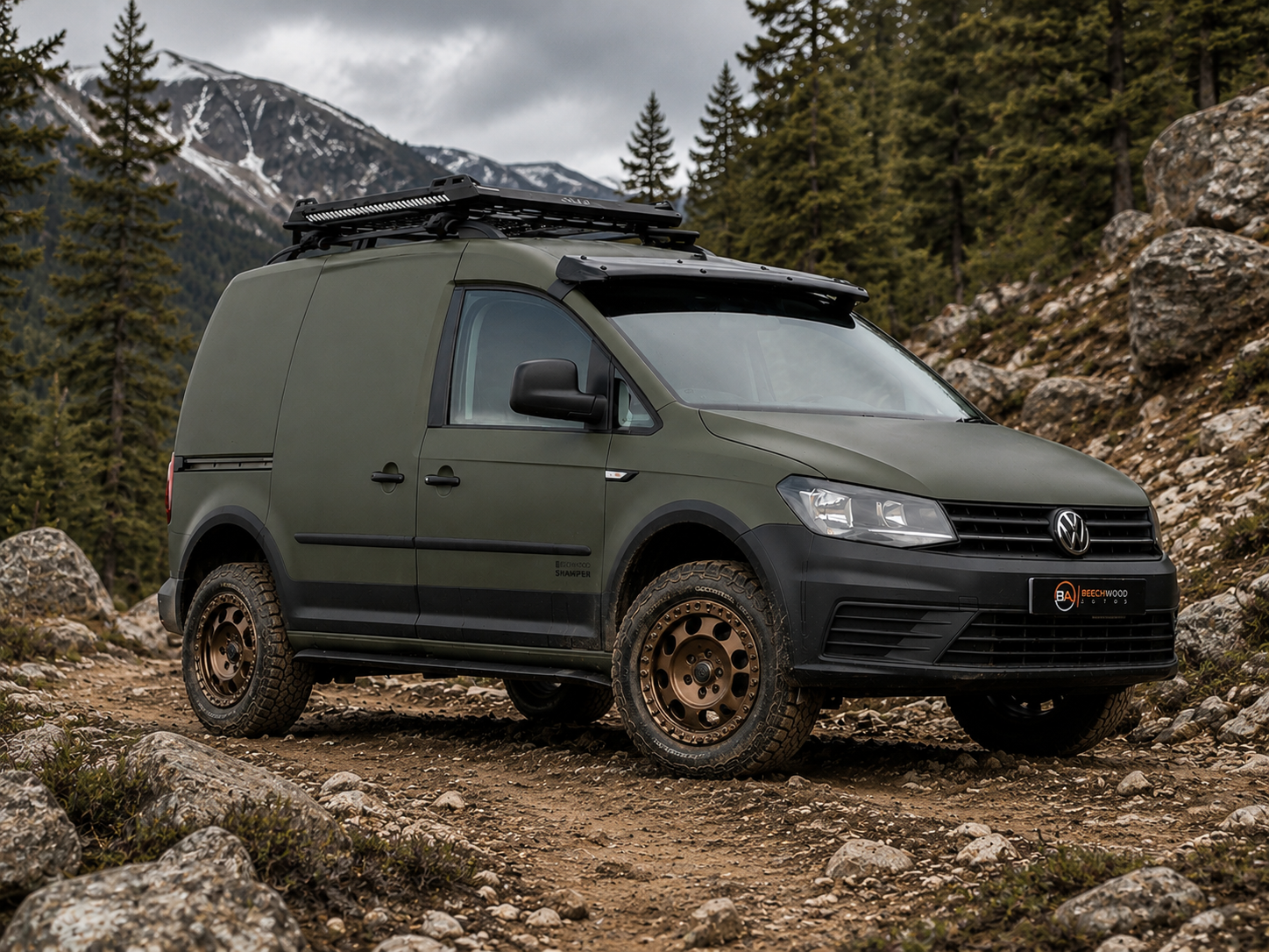 Spatbordverbreders VW Caddy MK4 2015-2020