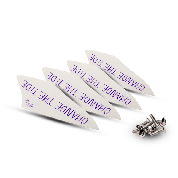 Harlem Twintip Fins 45 mm White