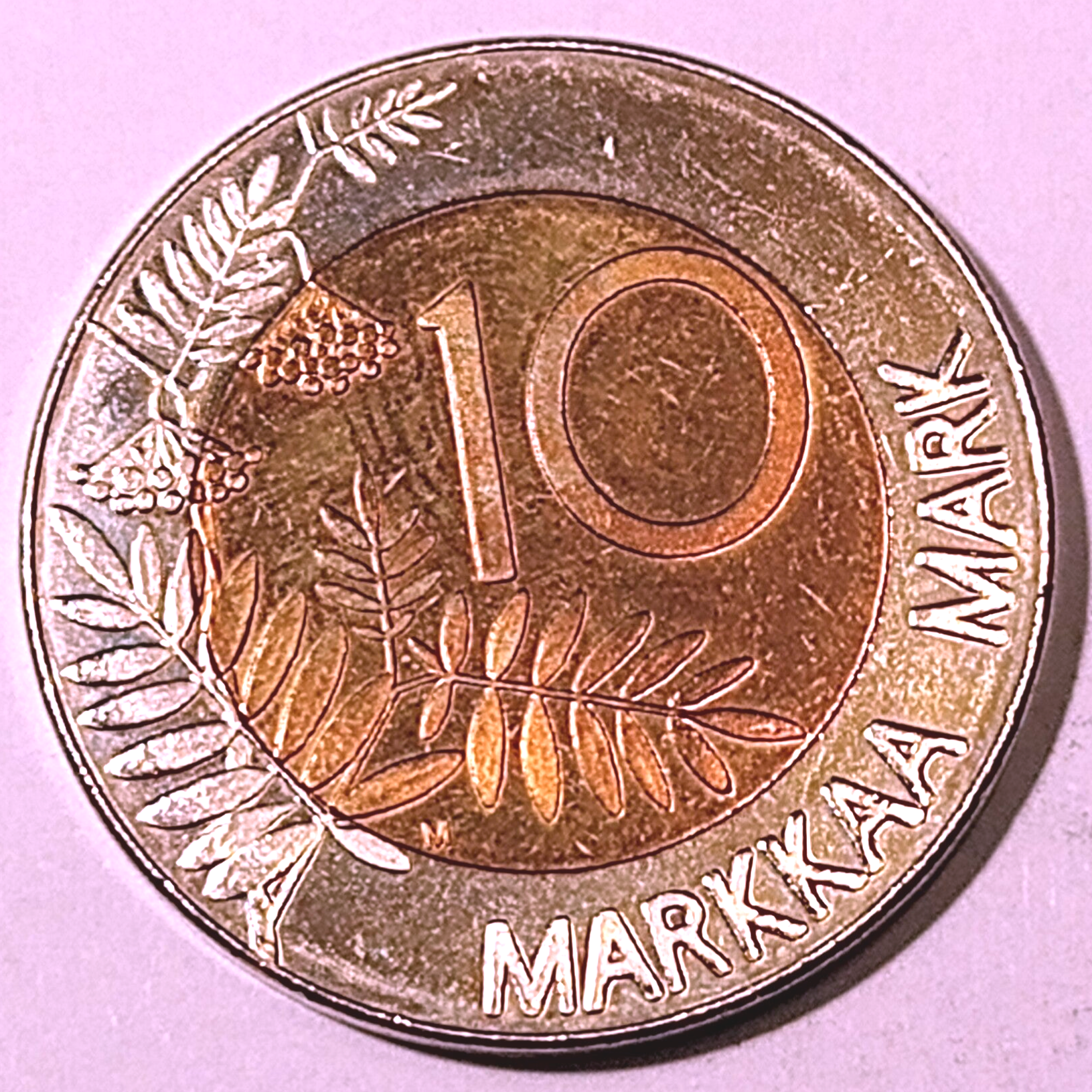FINLAND* Republic * 10 markkaa *  1994  * Coppernickel/aluminium bronze * Cond. UNC *
