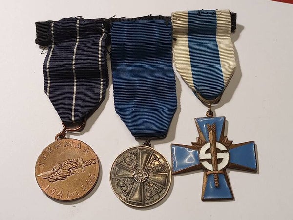 Finland*War Medal Rib* 1918-1941* Rare
