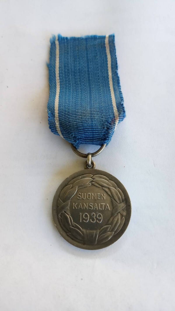 Finland *FREEDOM MEDAL 1-CLASS *WINTER WAR MEDAL*1939-1940 *